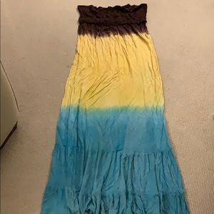 Fun tie dye sundress
